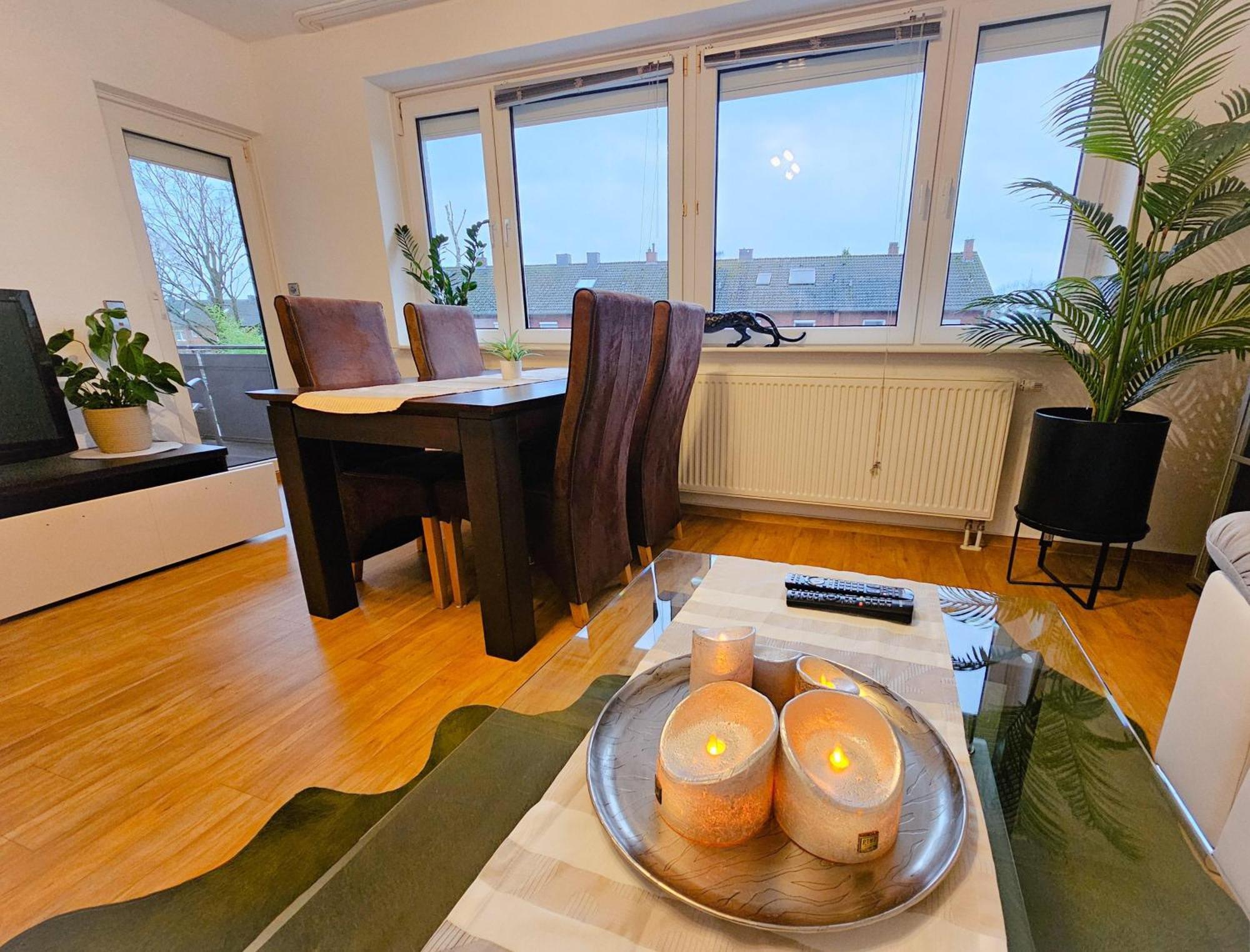 Ecocube Apartment2 Meppen14, Balkon, Kueche, Waschmaschine Room photo